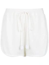 MARTHA MEDEIROS MARTHA MEDEIROS LACE BOXER SHORTS - WHITE,SH00003412610524