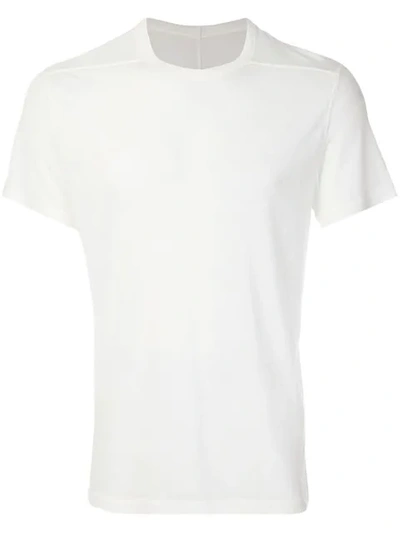 Rick Owens Level T-shirt In White