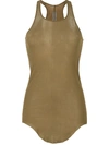 RICK OWENS BASIC RIB TANK TOP,RP18S8101MR12695423