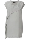 ILARIA NISTRI Roque asymmetric ruffle dress,RHAY785512690397