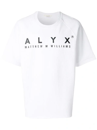 Alyx Logo印花t恤 In White
