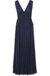ALAÏA RUCHED JERSEY GOWN