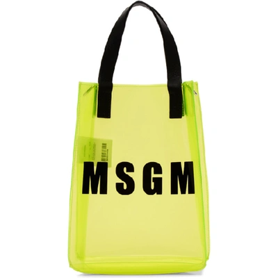 Msgm top shopper tote