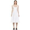 KHAITE White Cindy Dress,5032 W108