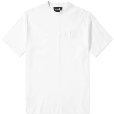 Raf Simons Fred Perry X  Tape Detail Tee In White
