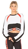 P.E NATION THE CANNIBAL CROPPED SWEATSHIRT