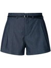 GUILD PRIME GUILD PRIME PLEATED SHORTS - BLUE,72Q205042812084528