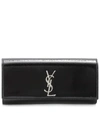 SAINT LAURENT Kate leather clutch,P00293506