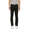 Frame Modern Straight Jeans In Noir