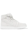 NIKE THE 1 REIMAGINED AIR JORDAN 1 REBEL SUEDE-TRIMMED LEATHER trainers