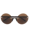 Andy Wolf Zaire Sunglasses - Brown