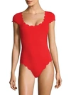 Marysia One-piece Mexico Maillot Swimsuit In Red