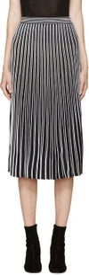 PROENZA SCHOULER Black & White Pleated Skirt