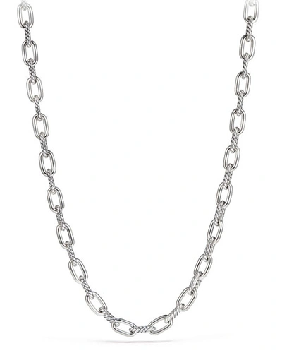 David Yurman Madison Chain Small Link Necklace, 8.5mm In Silver