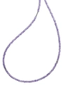 Lagos Sterling Silver Caviar Icon Amethyst Five Station Strand Necklace, 34 In Amethyst