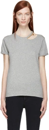 STELLA MCCARTNEY Grey Chain T-Shirt