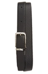 DUNHILL TWIST ROUND CHASS REVERSIBLE LEATHER BELT,HPJ850A