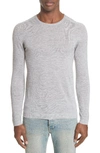 JOHN VARVATOS CASHMERE CREWNECK SWEATER,Y2400U1-O57