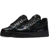 Nike Women's Air Force 1 '07 Lx Casual Shoes, Black In Black/ Black/ Summit White