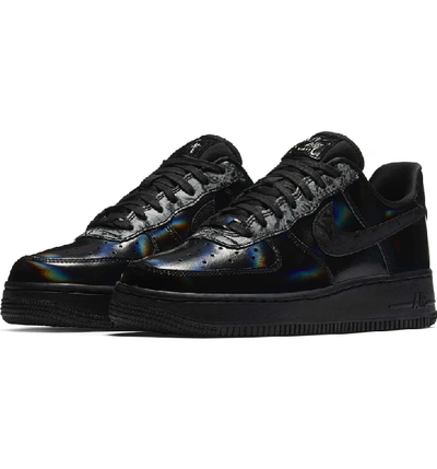 Nike Women's Air Force 1 '07 Lx Casual Shoes, Black In Black/ Black/ Summit White