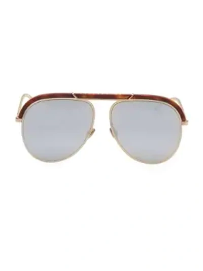 Dior Desertic 58mm Aviator Sunglasses In 2ikqt