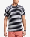 TOMMY HILFIGER MEN'S EARL STRIPED T-SHIRT, CREATED FOR MACY'S