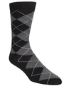 COLE HAAN MEN'S CLASSIC ARGYLE CREW SOCKS