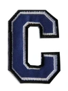 LOGOPHILE Embroidered "C" Letter Patch,0400097419354