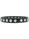 PHILOSOPHY DI LORENZO SERAFINI PHILOSOPHY DI LORENZO SERAFINI STUDDED SKINNY BELT - BLACK,A3005217512695853