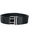 Givenchy Logo Printed Belt In Black