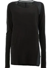 ILARIA NISTRI ILARIA NISTRI LONG LINE JUMPER - BLACK,26QX5553112692694