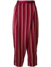 ANTONIO MARRAS FOLDOVER STRIPED TROUSERS,MA3004M1312651377