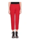 ALEXANDER MCQUEEN WOOL AND SILK TROUSERS,10521193