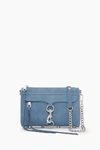 REBECCA MINKOFF Matte Octavio Blue Mini M.A.C. Crossbody Bag | Rebecca Minkoff