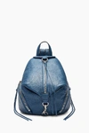 REBECCA MINKOFF Ocatavio Blue Medium Julian Backpack | Rebecca Minkoff