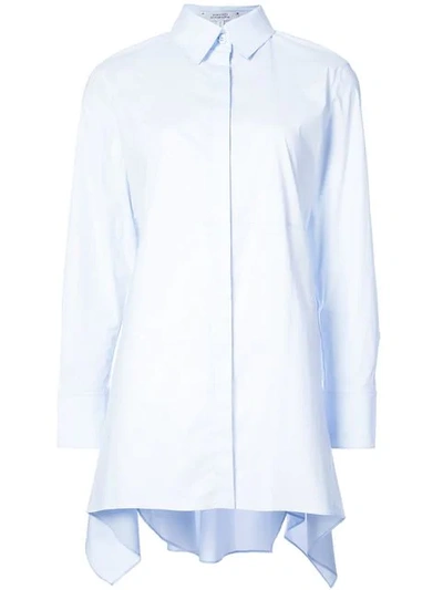 Dorothee Schumacher Cool Touch Blouse In Blue