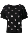 CURRENT ELLIOTT star knitted top,174200612720246