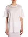 GIVENCHY ROUND COLLAR T-SHIRT,BW700D 3Z0G100