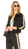 PAM & GELA RAINBOW SPORTSTRIPES TRACK JACKET