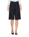 RABANNE RABANNE WOMAN SHORTS & BERMUDA SHORTS MIDNIGHT BLUE SIZE 8 POLYESTER,13156811IA 3