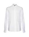 Frescobol Carioca Slim-fit Linen Button-up Shirt In White