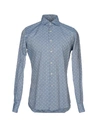 Glanshirt Patterned Shirt In Blue