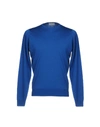 John Smedley In Pastel Blue