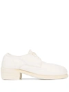 Guidi Derby Shoes In White