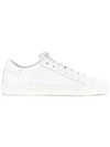 Hide & Jack White Calf Leather Essence Tuscany Sneakers