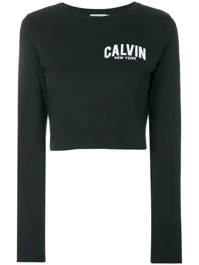 Calvin Klein Jeans Est.1978 New York Tee In Black