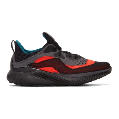 Adidas By Kolor X Kolor Alpha Bounce Sneakers In Black In Multicolour