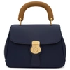 BURBERRY Blue Contrast Duffle Bag,4054844