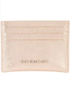 Givenchy Pandora Metallic Textured-leather Cardholder