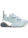 Stella Mccartney Eclypse Low-top Contrast-panel Trainers In Grey